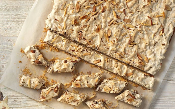 Mandelschnitten, Kekse, Plätzchen, Weihnachten, Servus Rezept