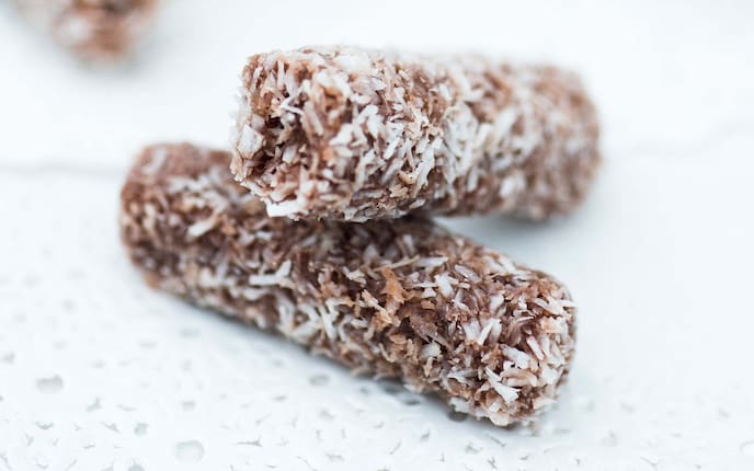 Kokosstangerln, Ceres, Kokosett, Kakao