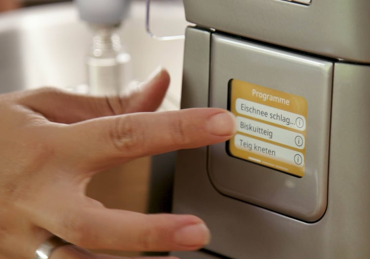 Küchenmaschine, Kenwood, Programme, Küchenmaschine bedienen