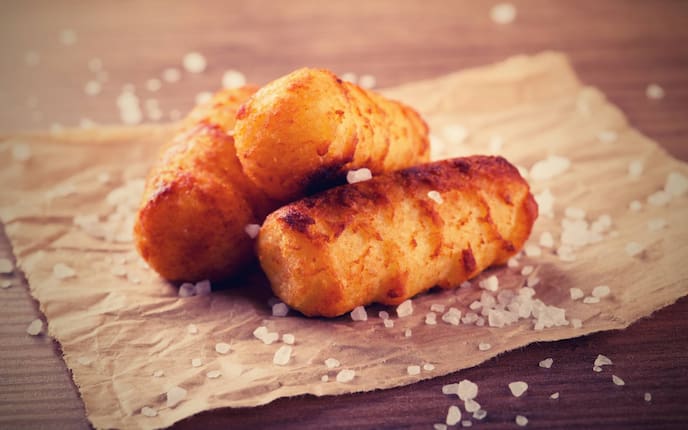 Kroketten, Kroketten Rezept, Kroketten selber machen, Servus Rezept