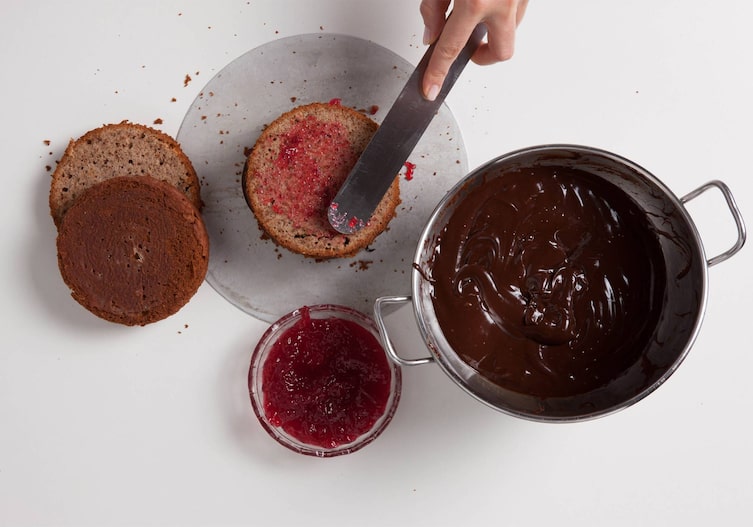 Teigspachtel, Kuchen, Schüssel, Ganache, Marmelade