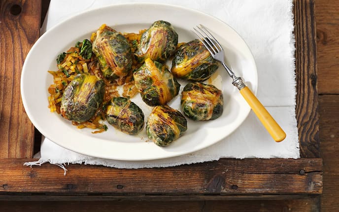 Mangold, Rouladen, Laibchen, Laberl, Kalb, Kalbslaberl, Fleisch, Servus Rezept