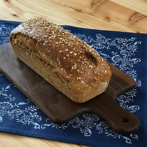Vollkornbrot, Haferflocken-Brot, selber backen, Christina Bauer, Rezept