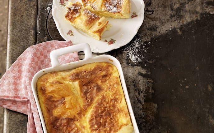 Saftiger Millirahmstrudel, Servus, Rezept