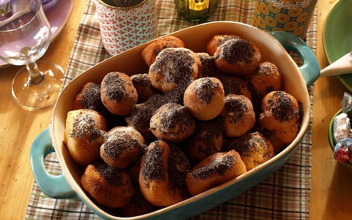 Mohn-Nigelen, Rezept, Gebäck, Süßspeise, Mehlspeise, Anni Bachlechner