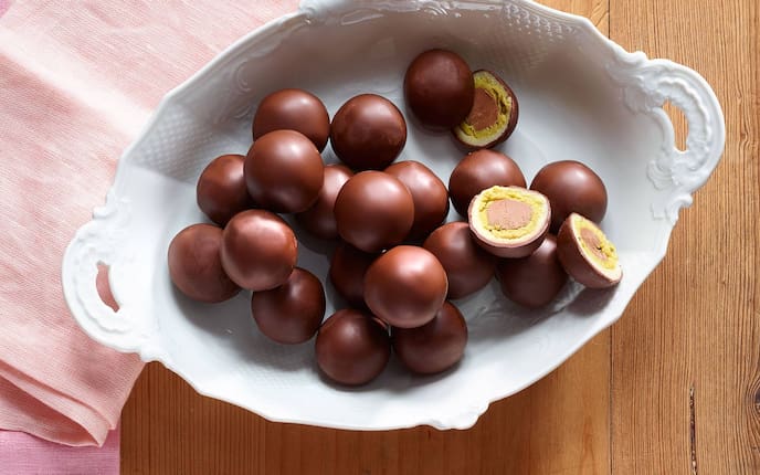 Mozartkugeln, Marzipankugeln, Rezept