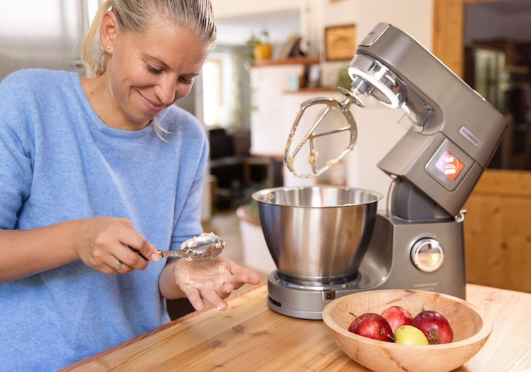 Christina Bauer, Kenwood Küchenmaschine, Teig, Äpfel, Nachspeise, Servus Rezept