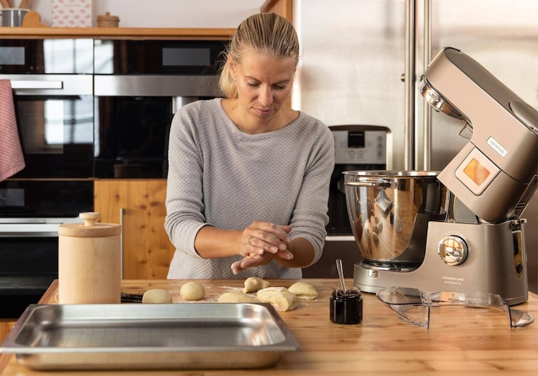 Christina Bauer, Kenwood Titanium Chef Patissier XL, Germknödel