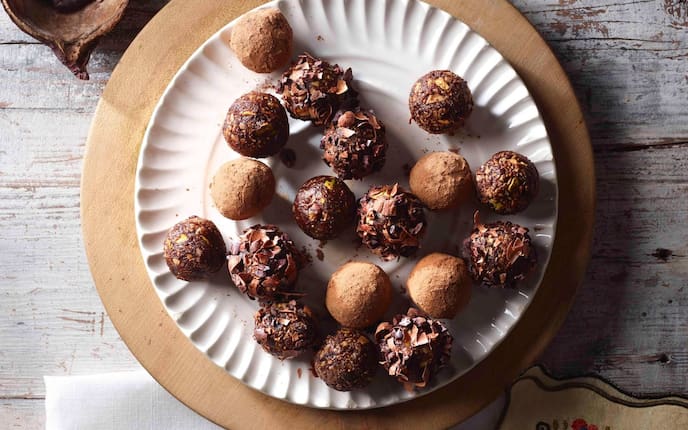 Kakao-Konfekt, Kakao, Konfekt, Nachspeise