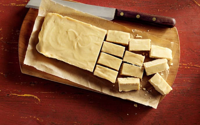 Karamellbonbons, Karamell, Süßspeise, Zuckerl, Bonbons, Rezept