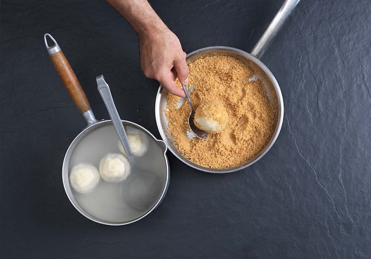 Fruchtknödel Rezept, Tropische Fruchtknödel Aus Dem Dampfgargerät