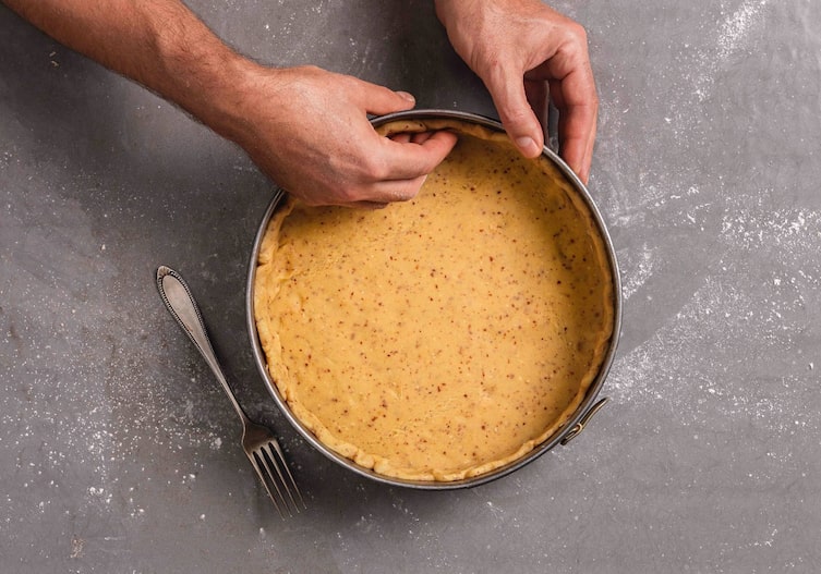 Teig, Springform, Gabel