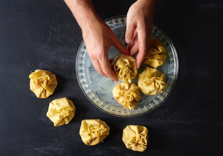 Palatschinkensackerl, Auflaufform