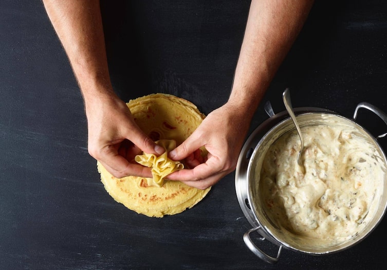 Palatschinken, Füllung