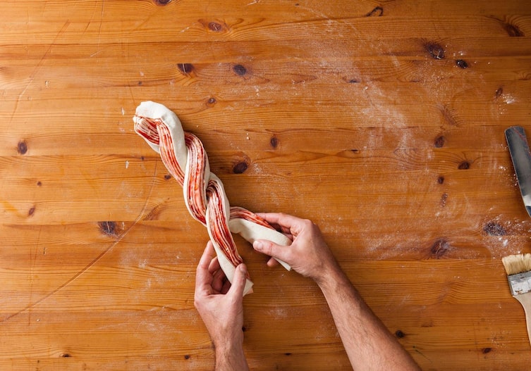 Blätterteigwurzel, drehen, Marmelade