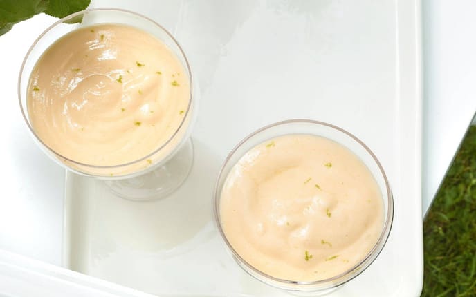 Limetten-Dessert, Marillenlikör, Creme, Nachspeise, Servus Rezept