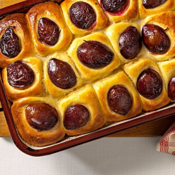 Zwetschkennudeln, Nachspeise, Zwetschken, Omas Kochbuch, Rein, backen, Rezept, Servus