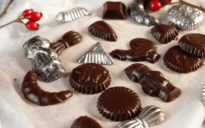 Schokoladefiguren, Schokolade, Förmchen, Servus Rezept