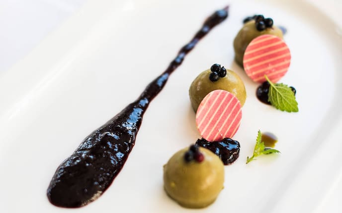 Hollerröster, Hollermousee, Melisse, Minze, Schokolade