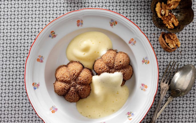 Weingartenpfirsich mit W... - 0:45 h - Rezept - Servus