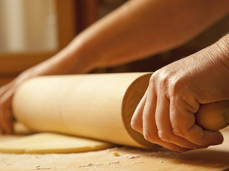 Teig ausrollen, Anleitung Osterkekse