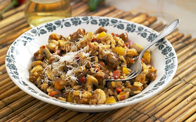 Pannonisches Reisfleisch (Bild: Eisenhut & Mayer)