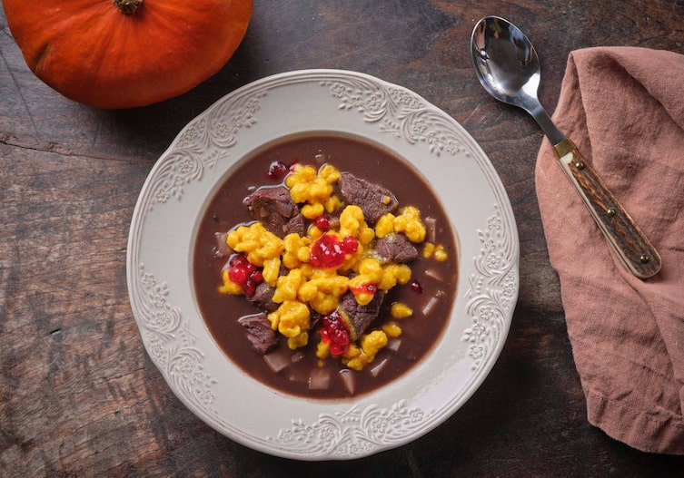 Das fertige Gericht.