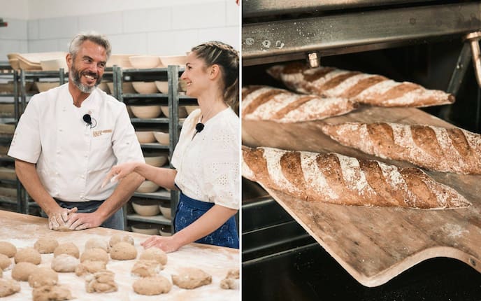 Gerstenbaguette von Berthold Forstner