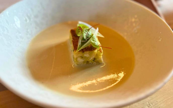 Zwiebelsuppe, Käseknödel, Rezept