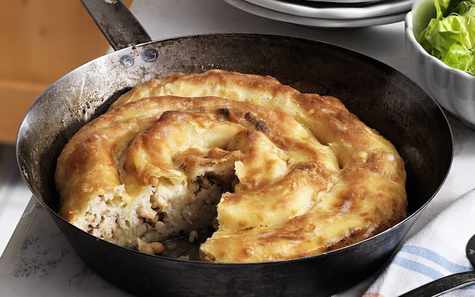 Bohnenstrudel (Bild: Eisenhut & Mayer)