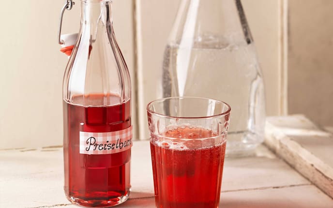 Preiselbeersaft, Getränk, Saft, Rezept