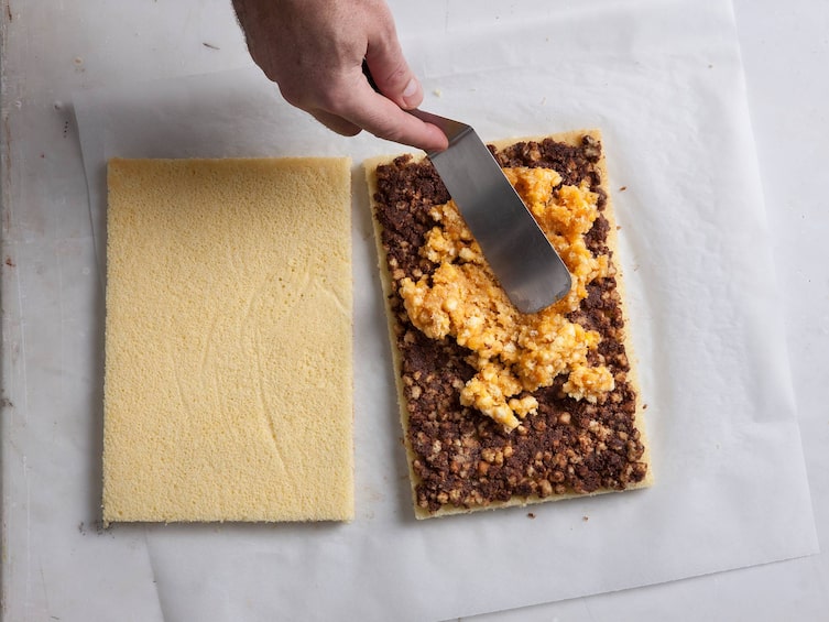 Biskuitteig, Punschkrapfen, Spatel, Füllung, Nachspeise, Servus Rezept