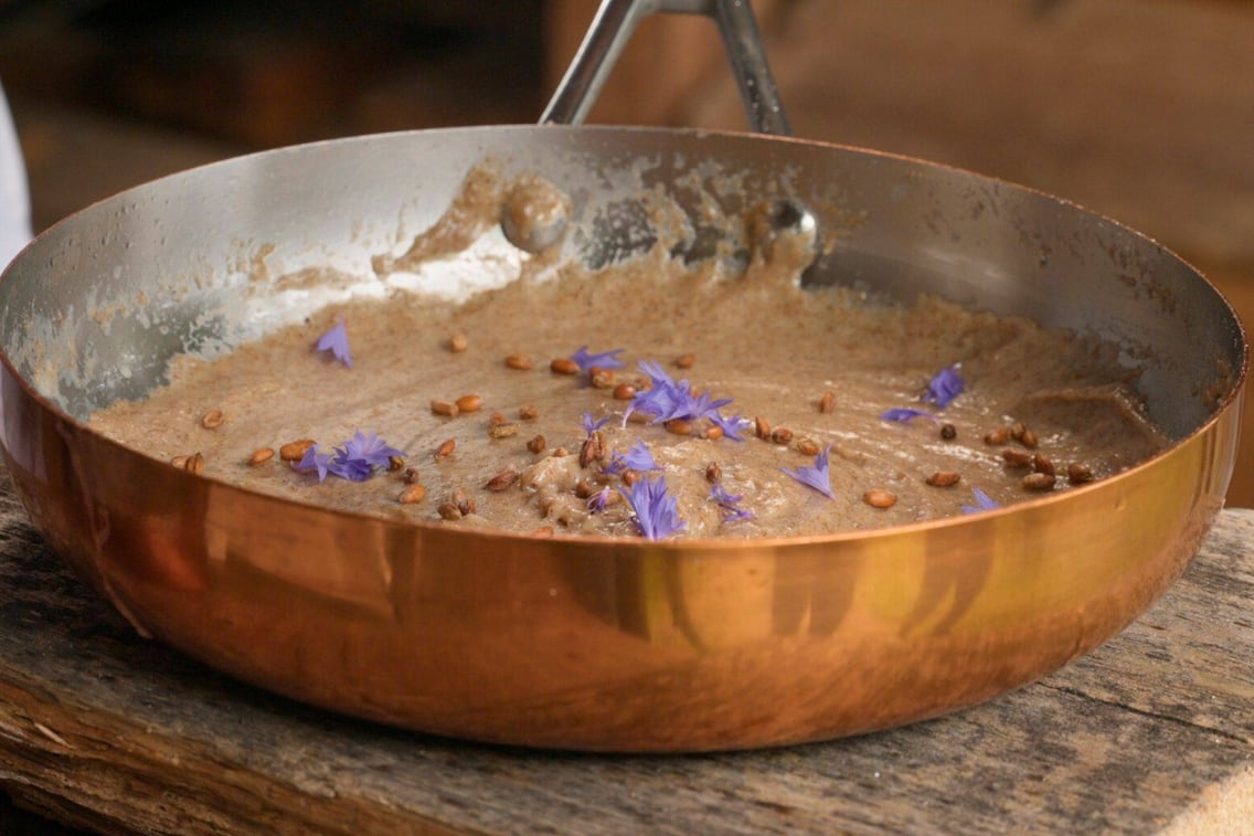 Roggenmuas, Paula Bründl, Pustertaler Bergküche, Pfanne