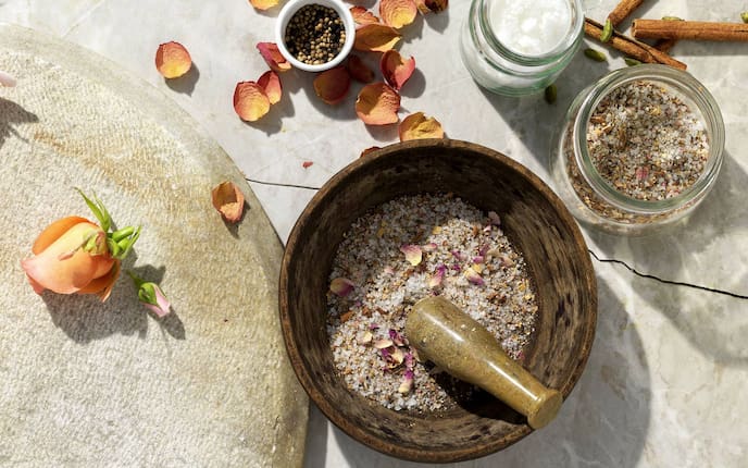 Rosen-Zimt-Salz (Bild: Eisenhut & Mayer)