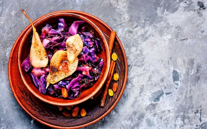 Rotkraut mit Rotwein und Birnen (Foto: Mauritius Images)