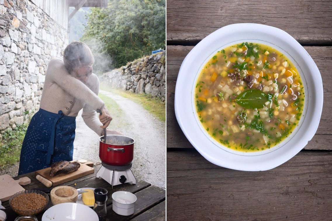 Pustertaler Rübensuppe mit Binkelweizen von Paula Bründl