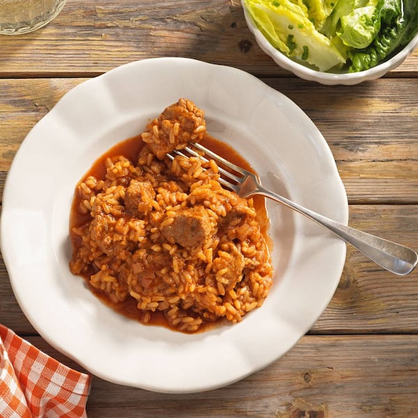 Reisfleisch, Reisfleisch-Rezept, Reisfleisch selber machen, Reisfleisch Schwein, Servus-Rezept