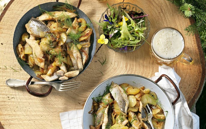 Saiblings-Gröstl (Bild: Eisenhut & Mayer)