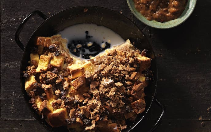 Rosentaler Schmalzmus mit Kletzenpfeffer, Schmalzmus, Süßspeise, süßes Rezept, Servus-Rezept