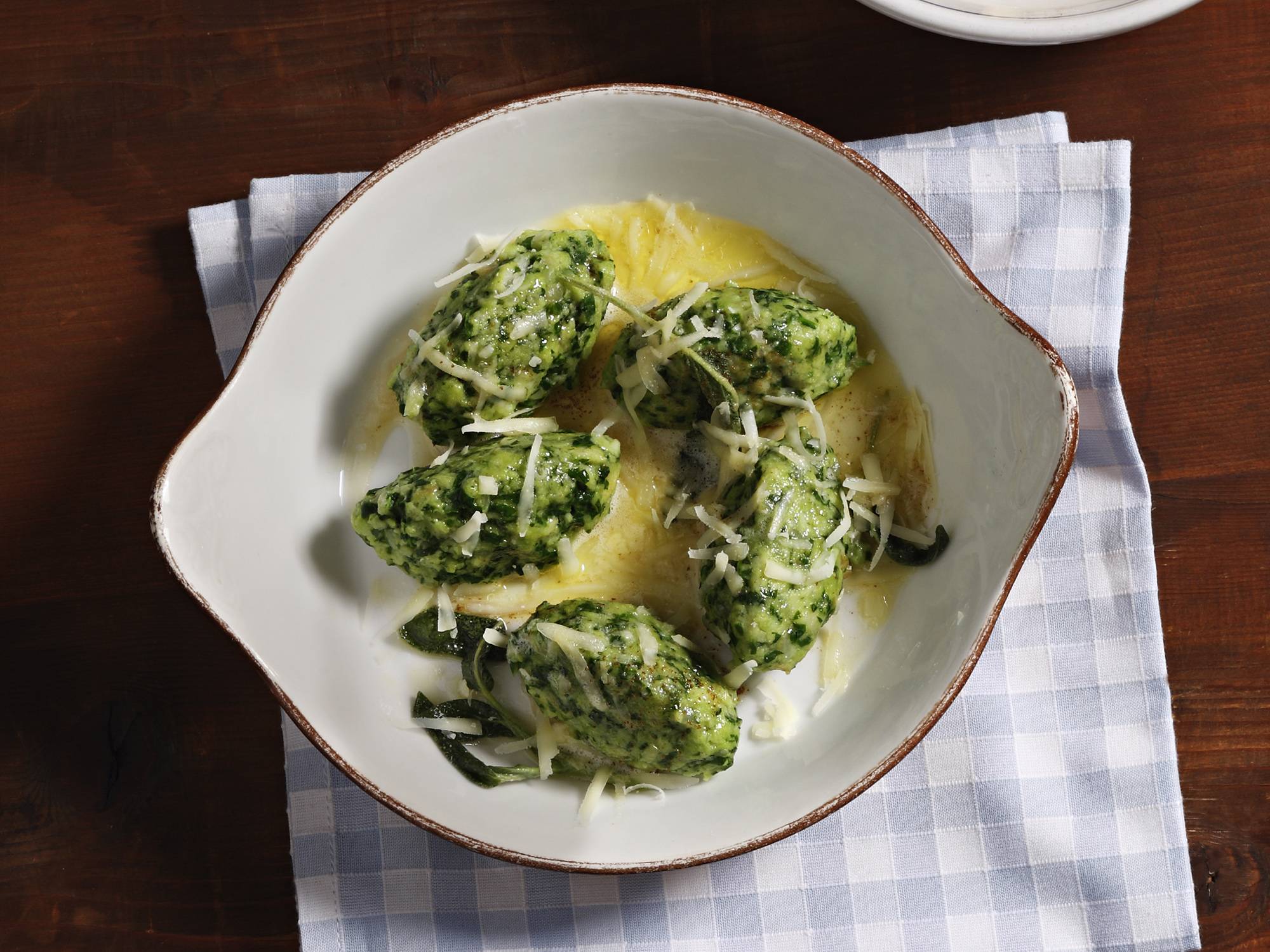 Spinat Knödel Mit Salbeier 1 00 H