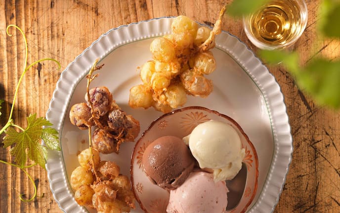 Weingartenpfirsich mit W... - 0:45 h - Rezept - Servus Weingartenpfirsich mit W... - 0:45 h - Rezept - Servus