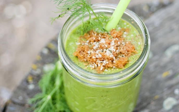 Gurke, Buttermilch, Dille