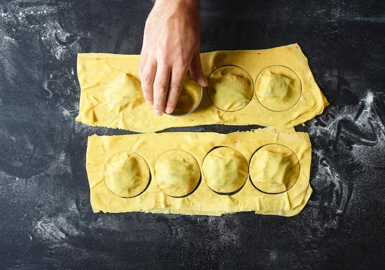 Ausstecher, Teigtaschen
