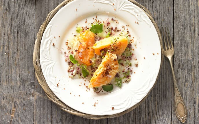 Paradeiser, Tomaten, Salat, Basilikum, Balsamico