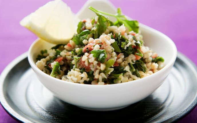 Rollgerste, Koriander, Zitrone, Rollgerstensalat, Salat, Servus Rezept