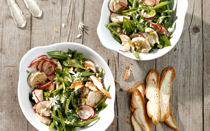 Weißwurstsalat (Bild: Eisenhut & Mayer)