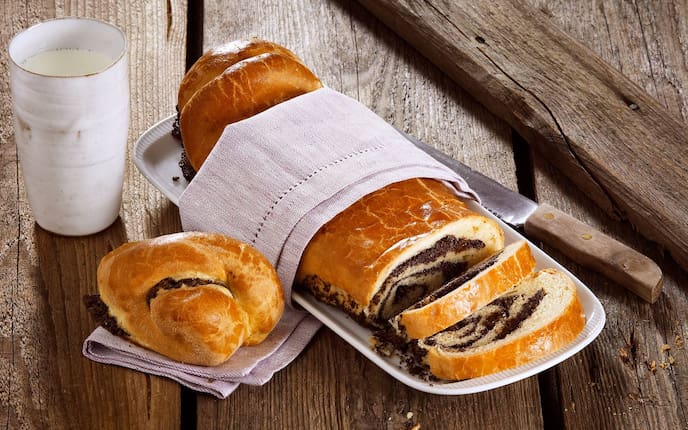 Wiener Mohnstrudel, Strudel, Mohn, selber machen, Rezept