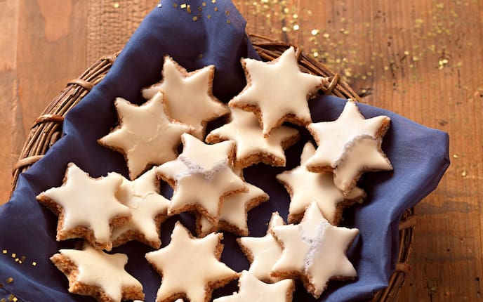 Zimtsterne, Backen, Servus