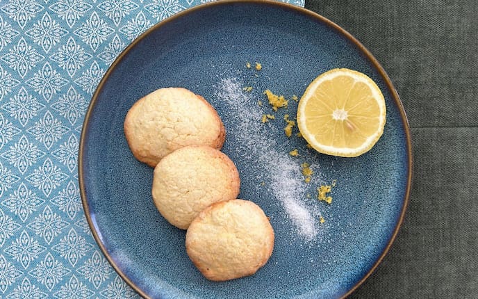 Zitronen, Kekse, Plätzchen, Zitronenkekserl, Nachspeise, Servus Rezept