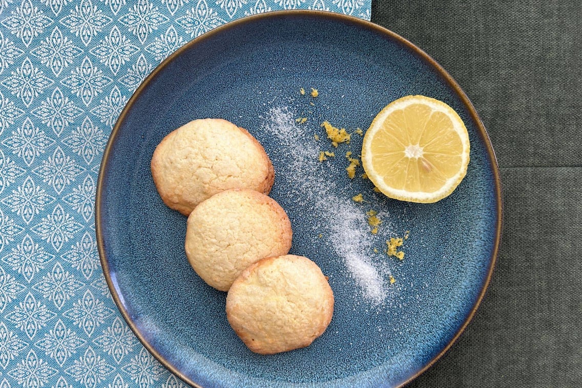 Zitronen, Kekse, Plätzchen, Zitronenkekserl, Nachspeise, Servus Rezept